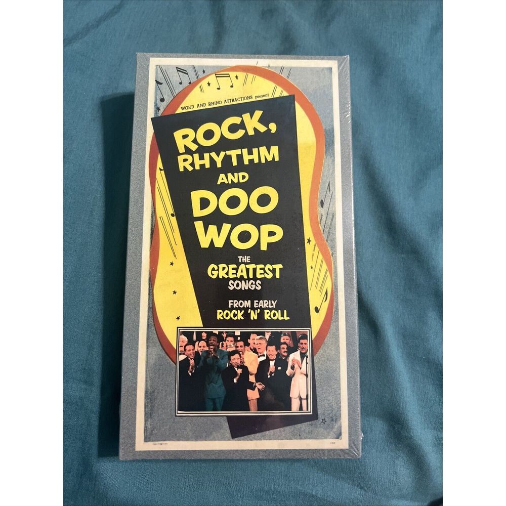 ROCK RHYTHM AND DOO WOP NEW SEALED PBS VHS Free USA little anthony the duprees